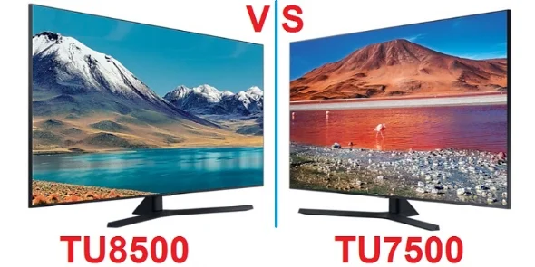 مقایسه تلویزیون سامسونگ TU8500 و  TU7500